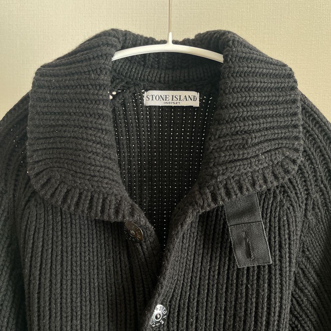 STONE  ストーンアイランド リブ編みニットアウター ビンテージ