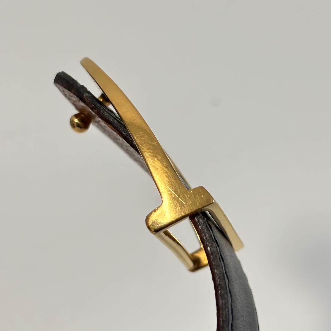 エルメス エトリエ ベルト ボックスカーフ V◯刻 80cm レザー