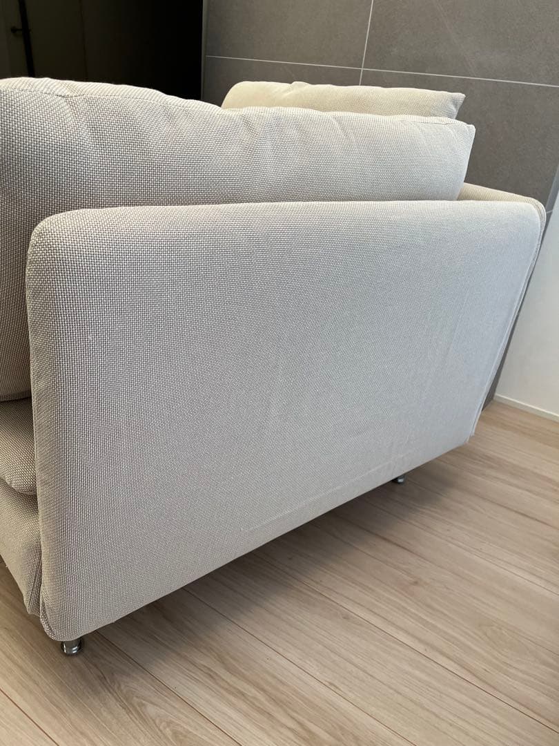 IKEA ソーデルハムン　コーナーセクション　フリードトゥナ　ライトベージュ