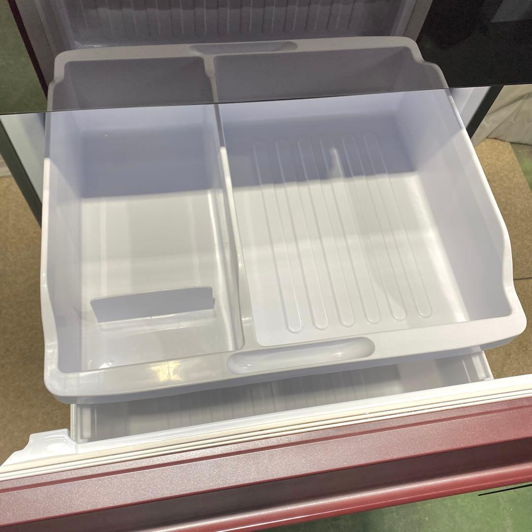 ＆ わりと美品 SHARP 冷蔵庫 356L SJ-GW36E-R レッド