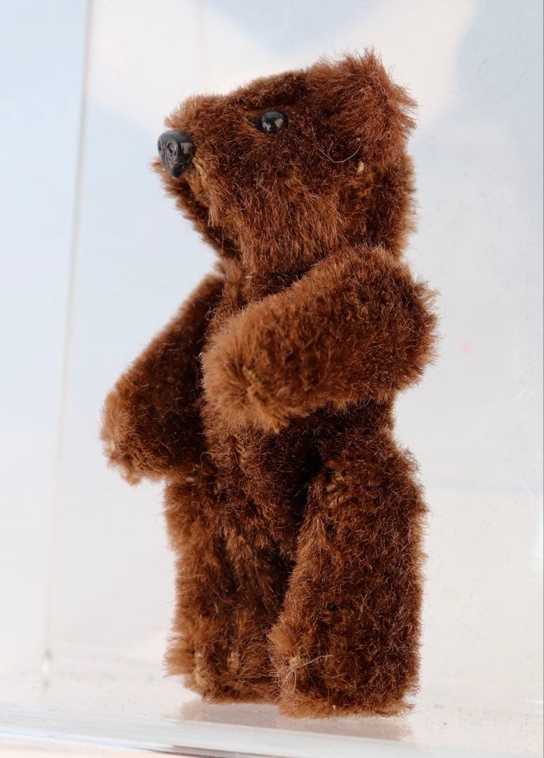 1950年代シュコー・ミニチュア・ペア2.5inch小型焦げ茶色の可愛いクマ