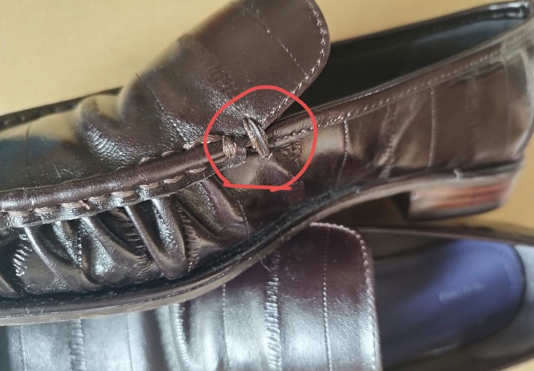 靴 todayful Squaretoe Gather Loafers 38