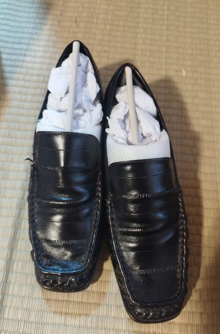 靴 todayful Squaretoe Gather Loafers 38