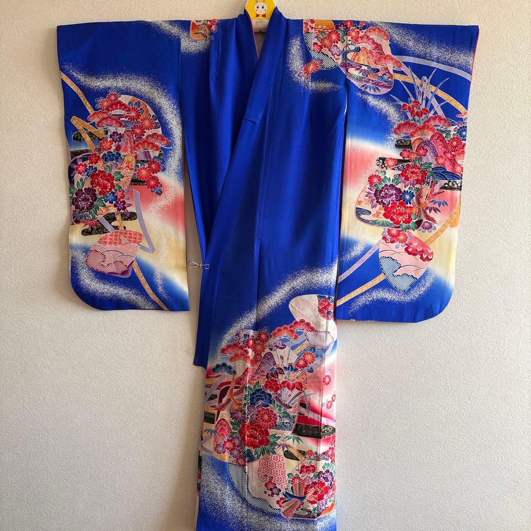 七五三　七歳　正絹着物12点セット