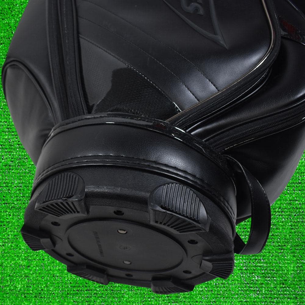 真*広様 STAK INDUSTRIES ゴルフ キャディバッグ９型【ブラック】