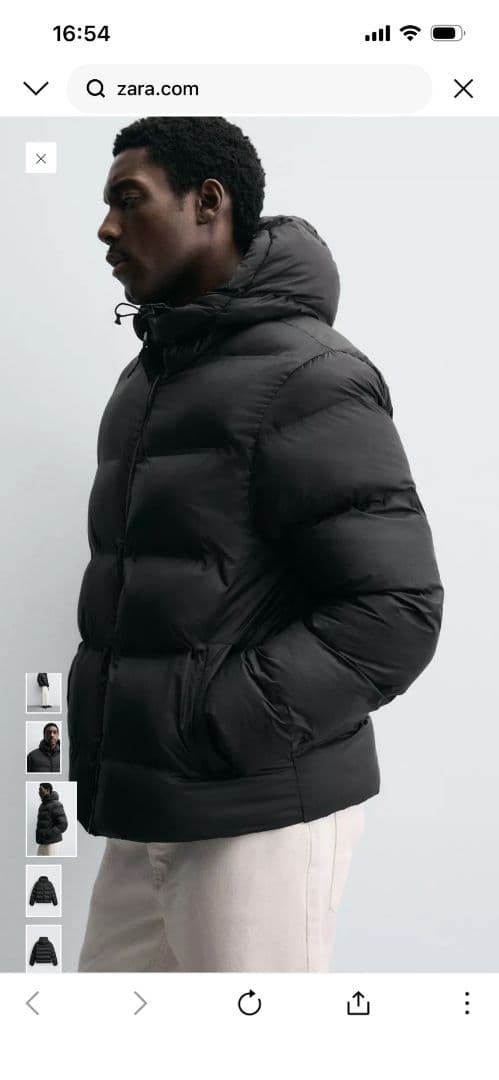 ⭐︎pop様⭐︎ 今季　撥水加工フード付きパフジャケット