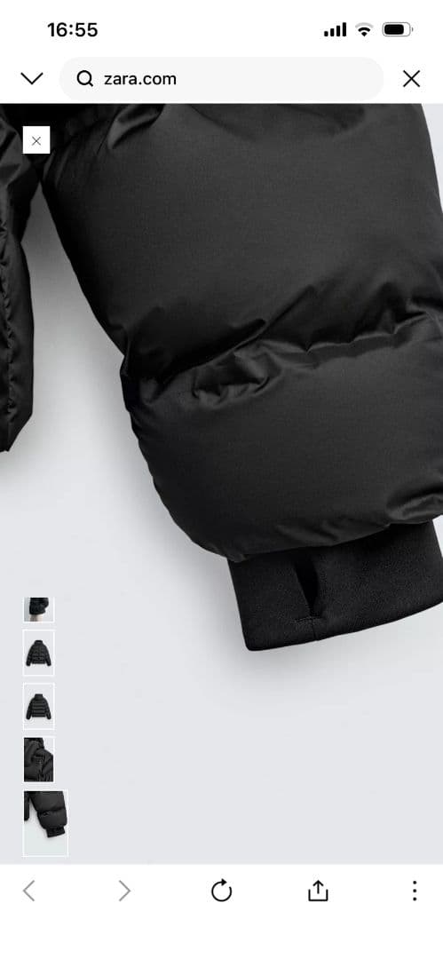 ⭐︎pop様⭐︎ 今季　撥水加工フード付きパフジャケット