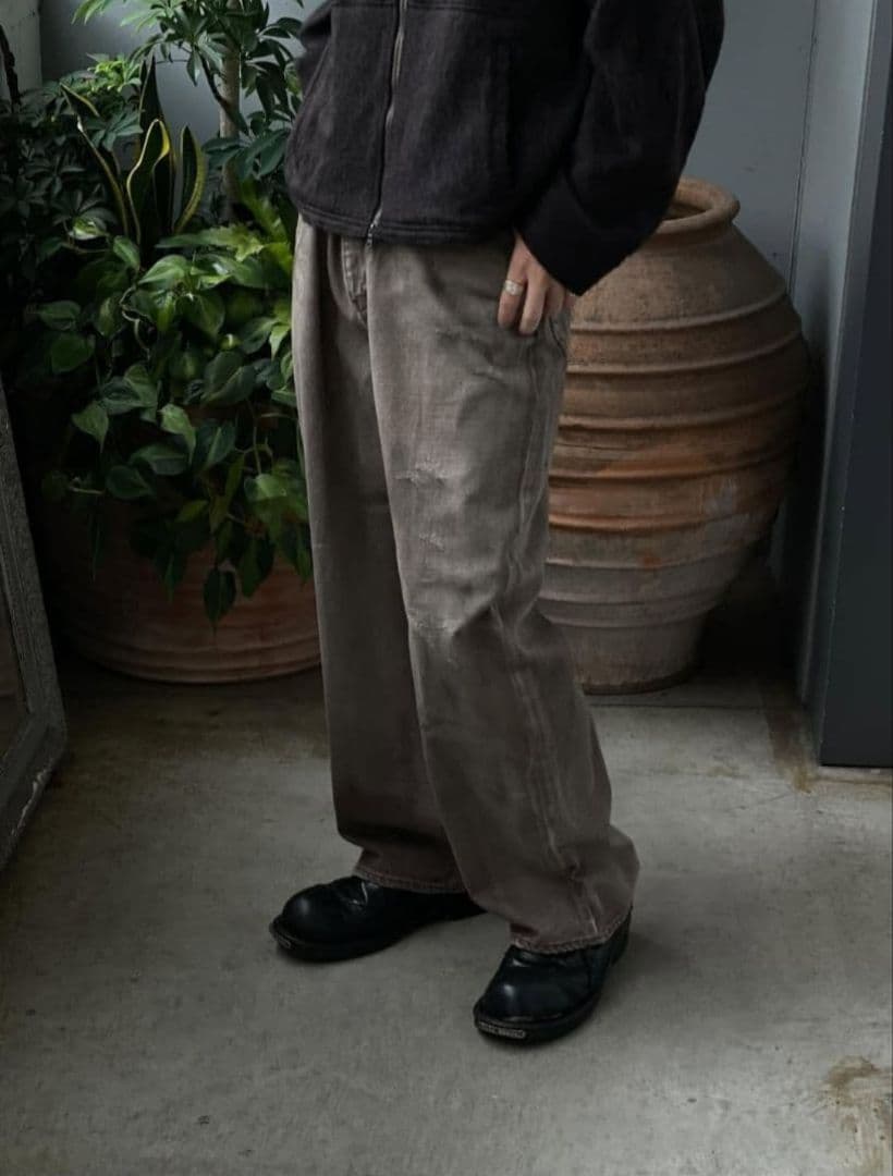 ANCELLM 25AW #01 AGING01 サイズ1 BROWN