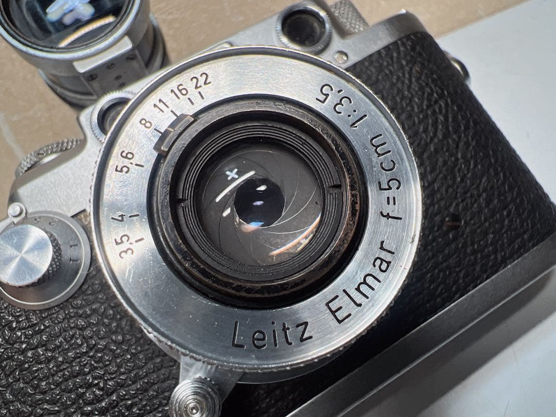 フィルムカメラ Leica drp Elmar 5cm 1:3,5