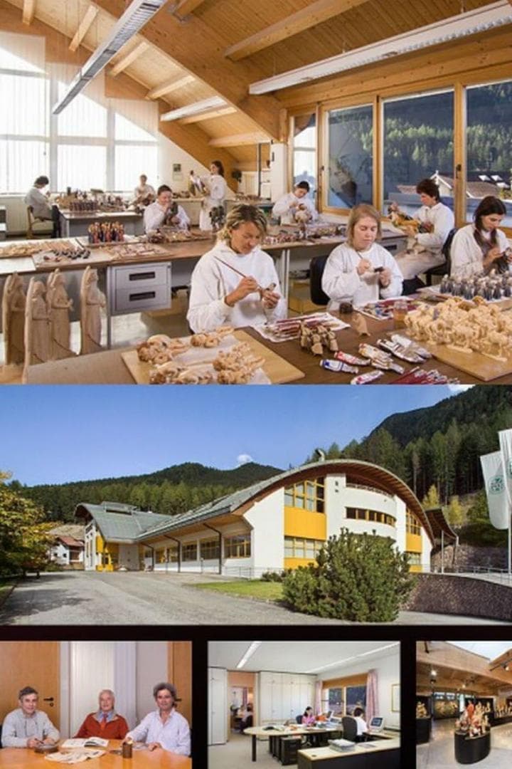 マリア像　木彫り　20センチ イタリア製　（メジュゴリエ）