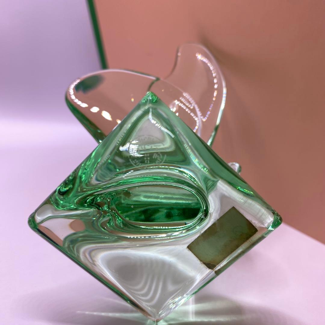 バカラ　Baccarat バタフライ　オブジェ