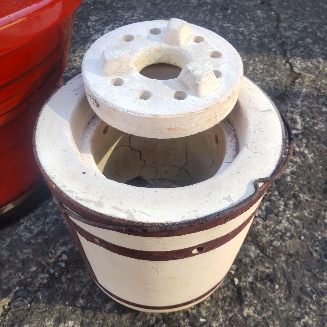 カネ由練炭火鉢 スーパー15号