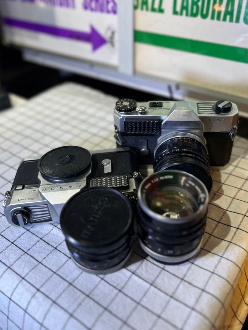 Canonflex RM 2台+レンズ58mm f1.2