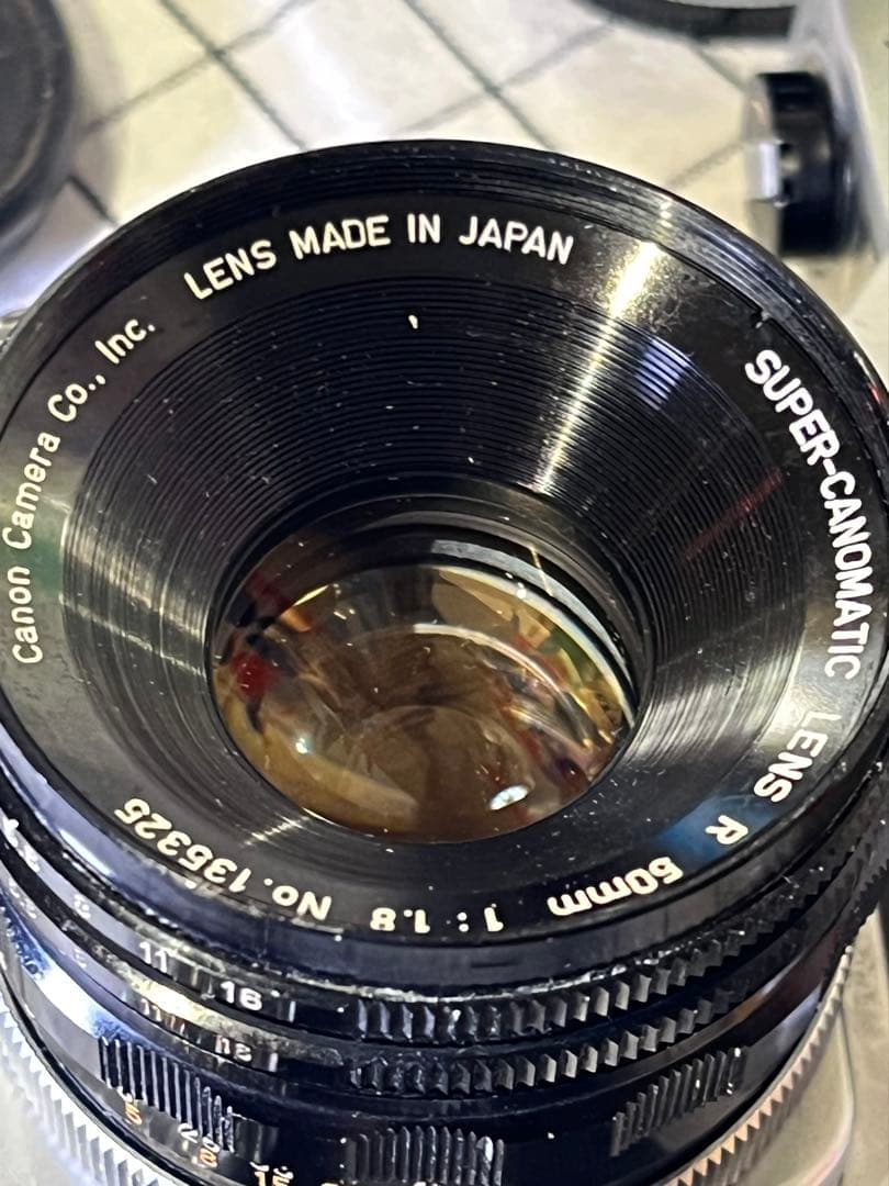 Canonflex RM 2台+レンズ58mm f1.2