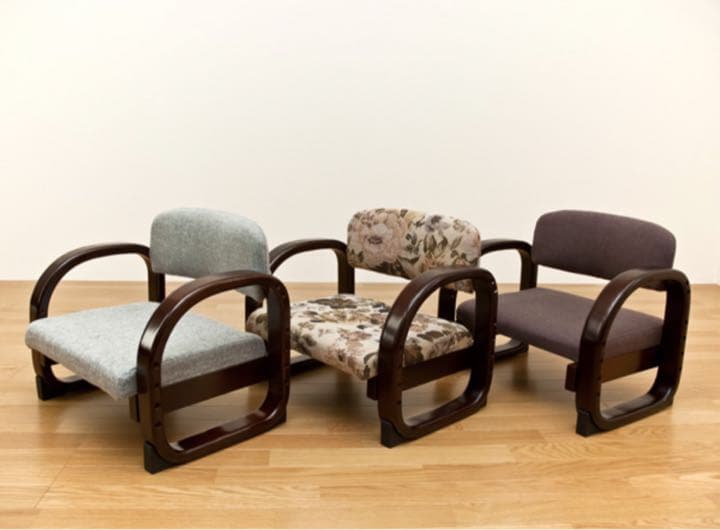 座椅子　Fabric　BR【カタログ価格】17,800円(税抜)