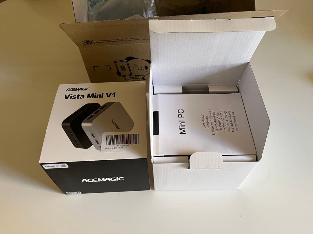 【新品】ACEMAGIC Vista Mini V1 ミニPC ブラック