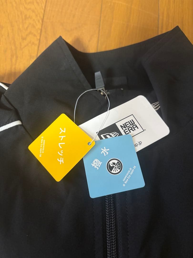 NEW ERA×mastermindブラックナイロンジャケット上下セット
