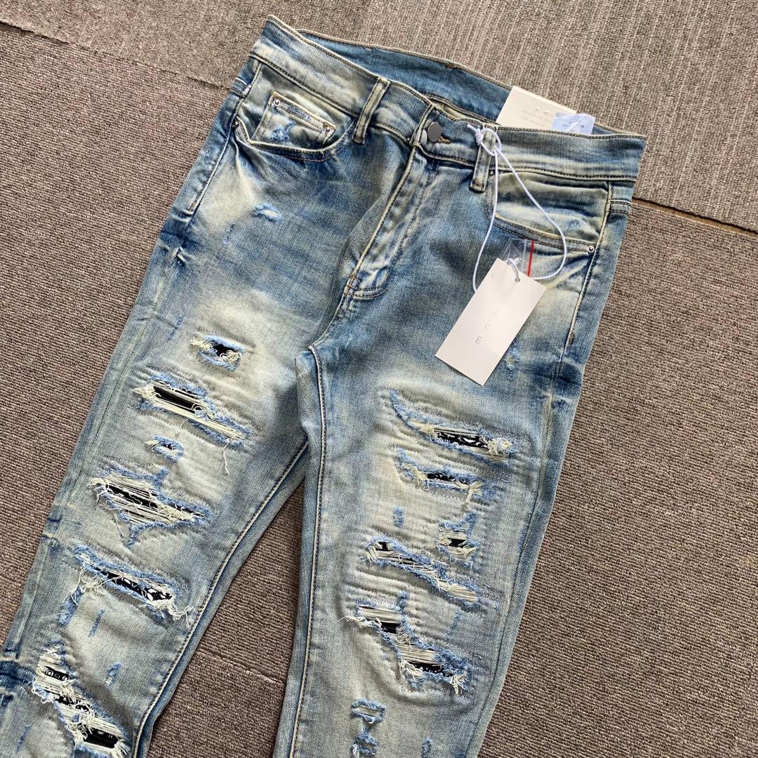 mnml ミニマル【新品未使用】ペイズリーストレッチスキニーデニム 29