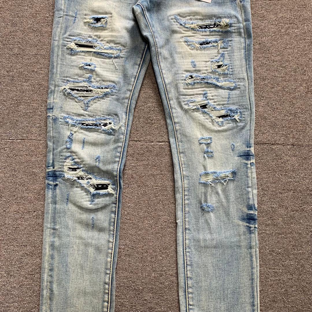 mnml ミニマル【新品未使用】ペイズリーストレッチスキニーデニム 29