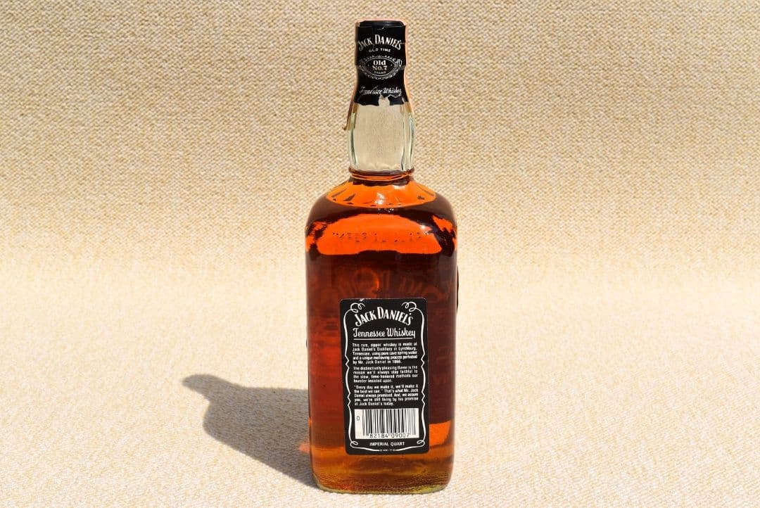 希少！■ ジャックダニエル 旧ボトル IMPERIAL QUART 赤紙封印 ■