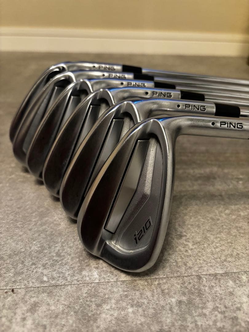 【美品】PING i210 アイアン 6本(5-W) 950GH neo (S)