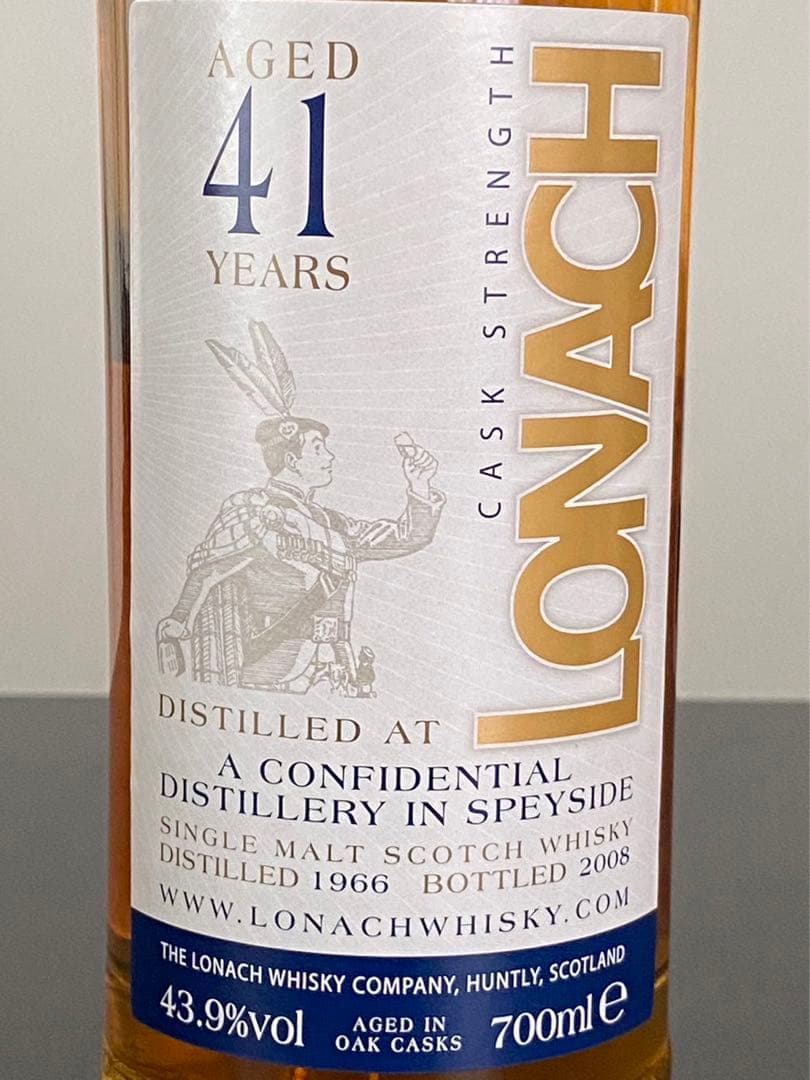 ダンカンテイラー ロナック グレンファークラス 1966 41年熟成