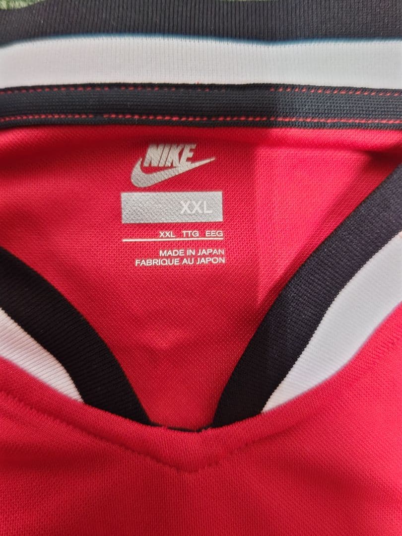 2007年？浦和レッズ　長袖レプリカユニフォーム22 ABE　XXL NIKE