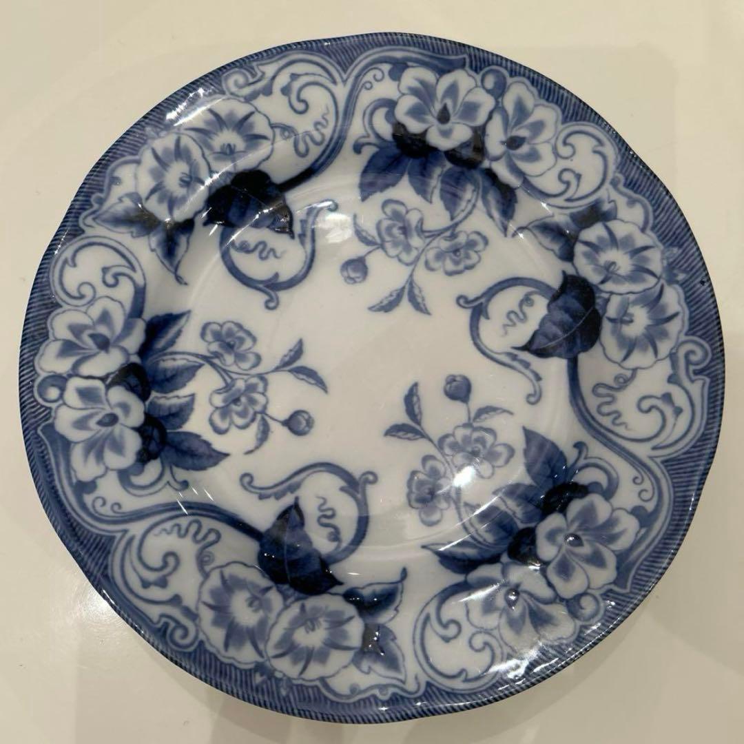 クレイユモントロー　フローラ　コンポティエ　フランスアンティーク　アンティーク