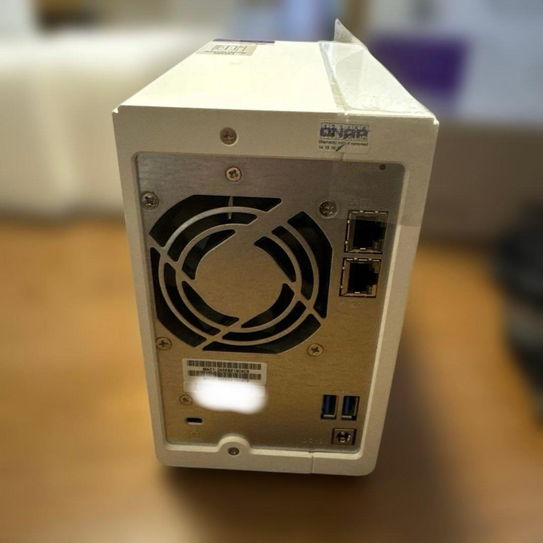 QNAP NAS 2ベイ TS-231P HDD無し