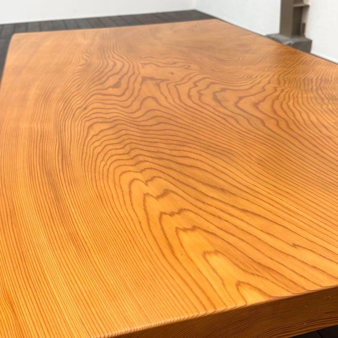 H21K36 天然秋田杉 一枚板 座卓 センターテーブル