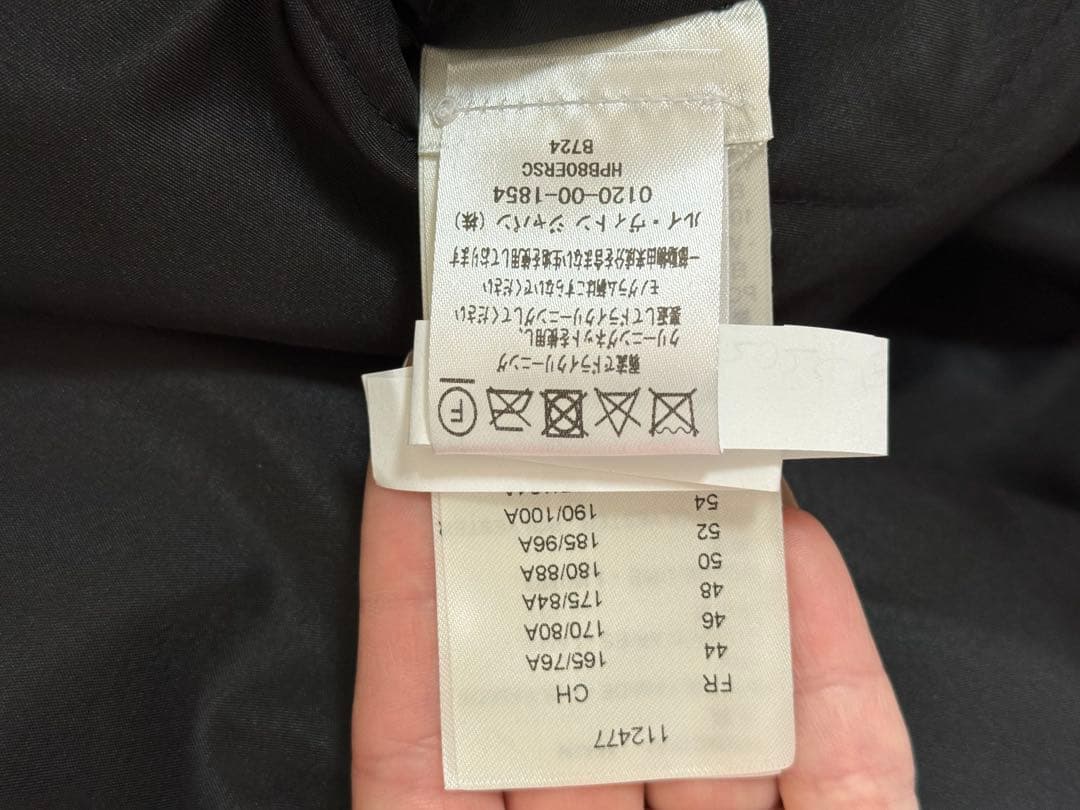 【美品】LOUIS VUITTONダウンジャケット size54 black