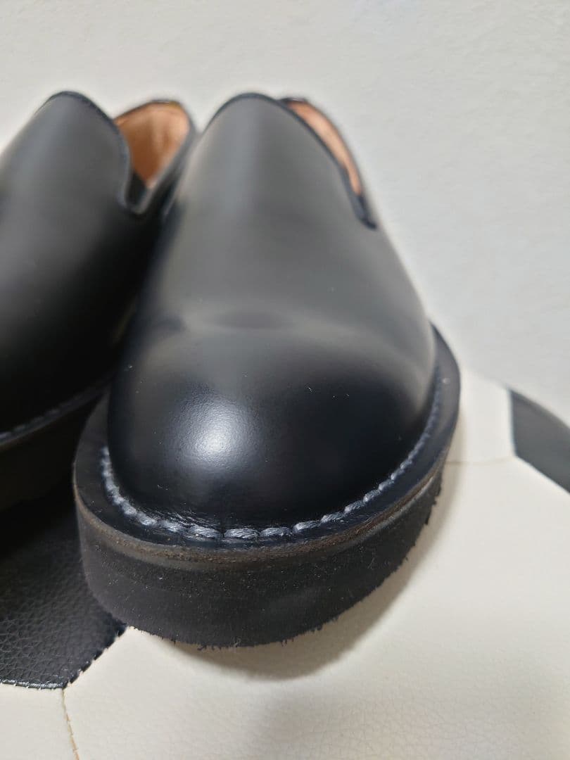 ダナー アーリントンスリップ レザーシューズ 黒 中古 7H 25.5cm