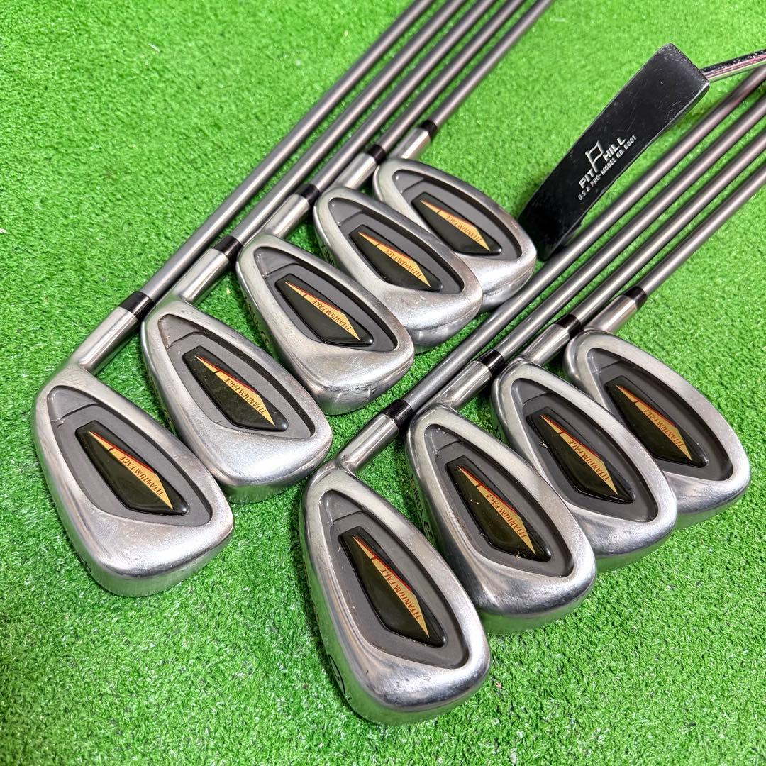 ゴルフセット　初心者応援　YONEX onoff ラウンド仕様　右打ち　すぐ使用