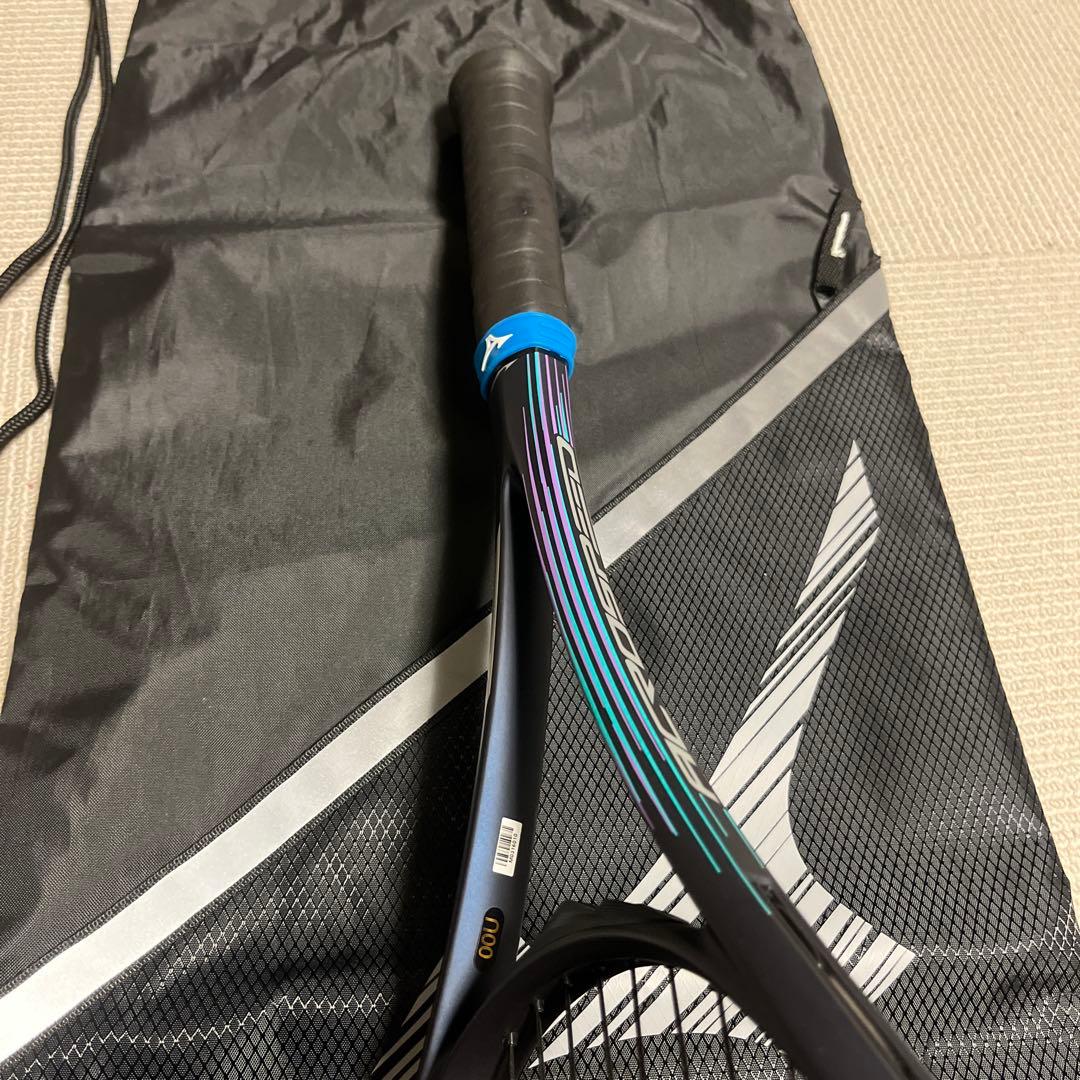 【美品】Mizunoミズノソフトテニスラケット2本セット　ケース.カバー付き