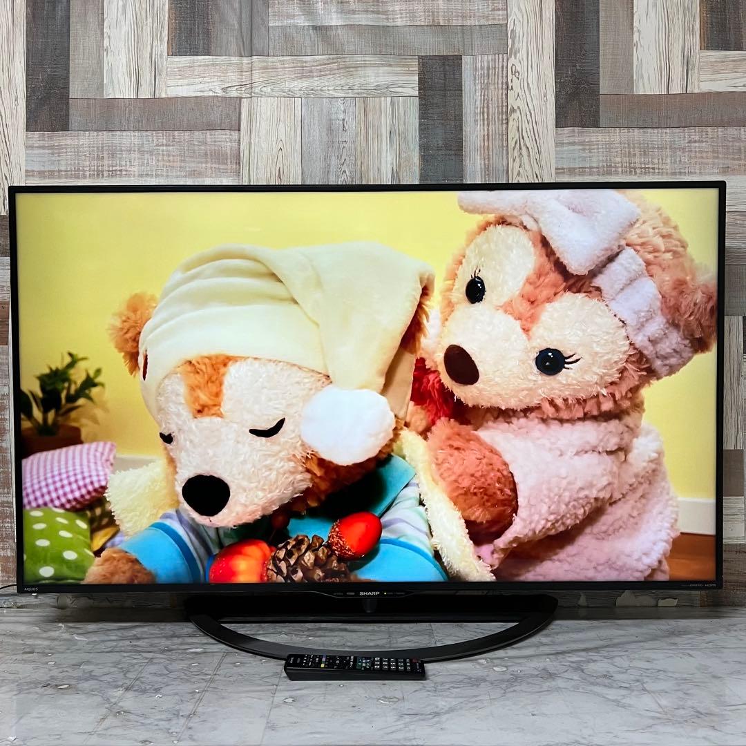即日受渡❣️全国送料込シャープ 50V型4Kテレビ YouTube.NETFLIX