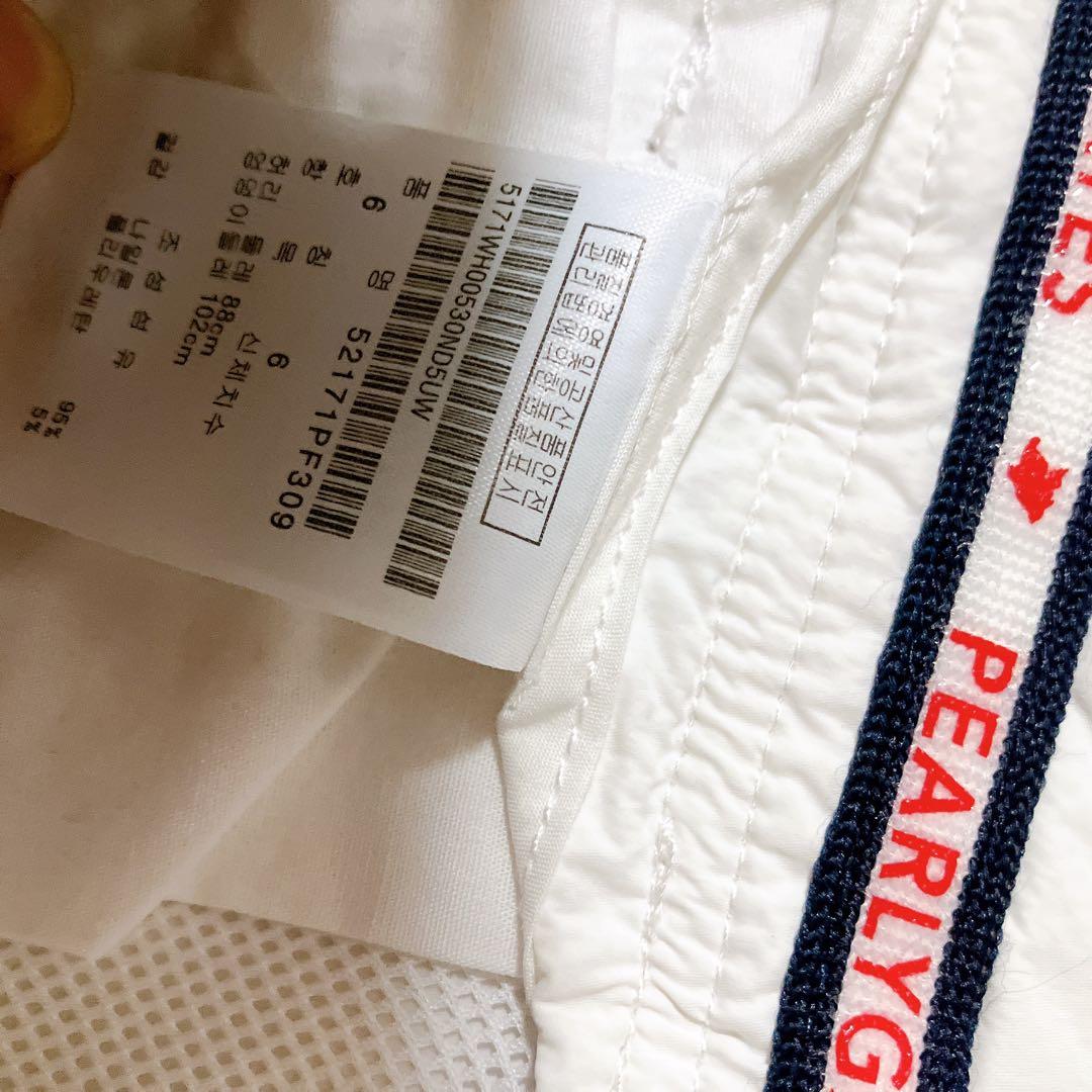 PEARLY GATES ゴルフパンツ ホワイト 新品タグ付き　ストレッチ