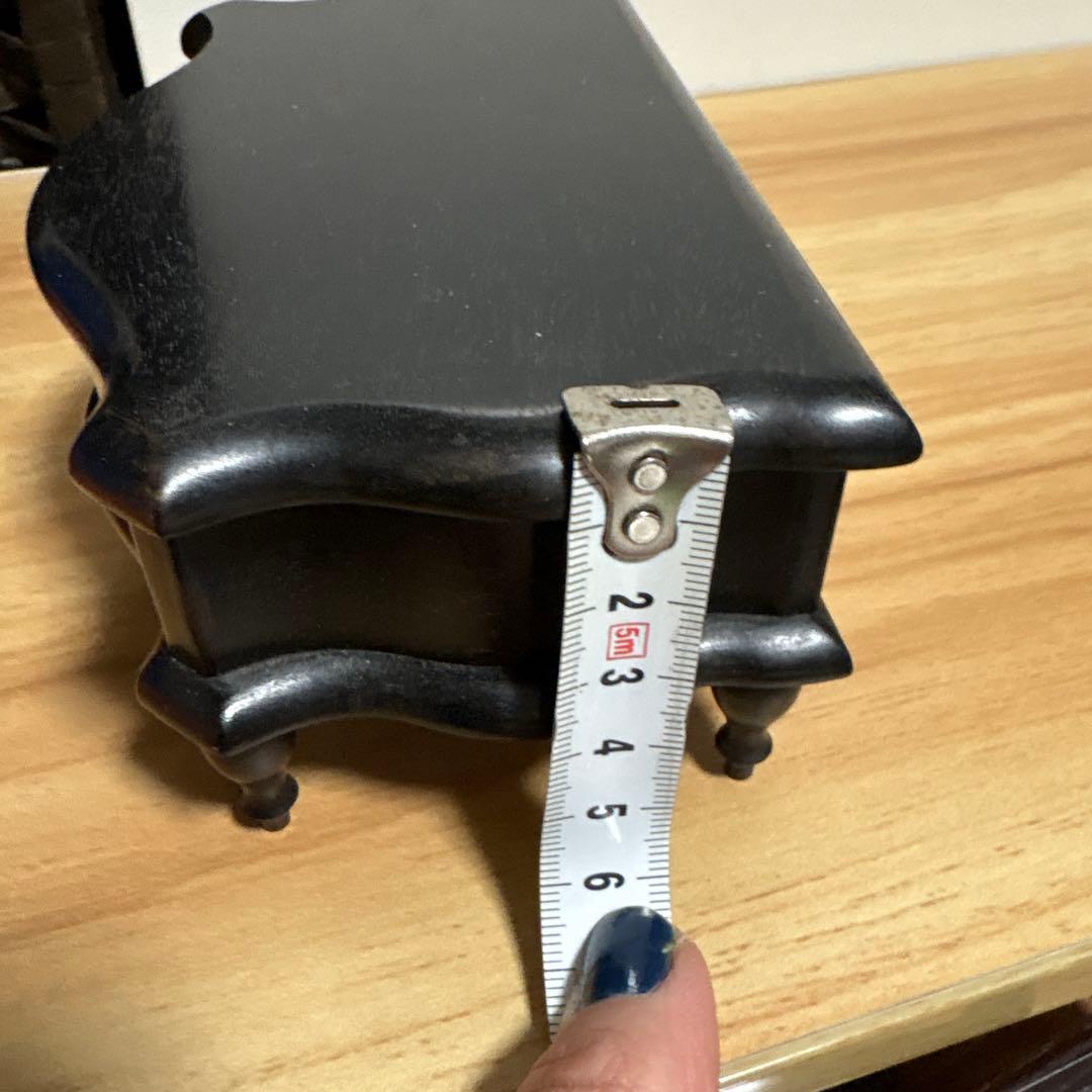 アンテイーク黒檀ジュエリーボックス