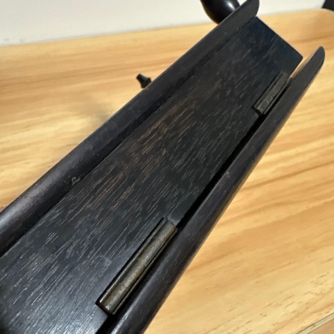 アンテイーク黒檀ジュエリーボックス