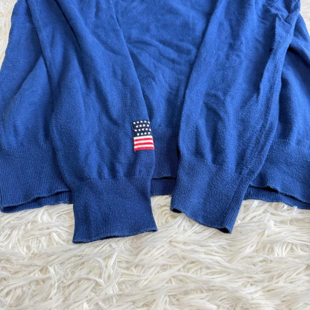 【パーリーゲイツ】美品 タートルネック カシミヤタッチ 1サイズ レディース