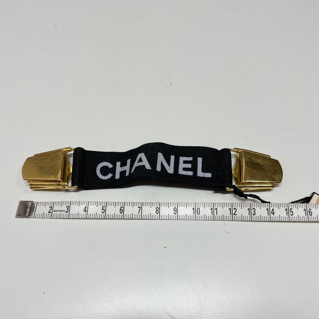 プ*E様 CHANEL アームバンド　ブラック ゴールド