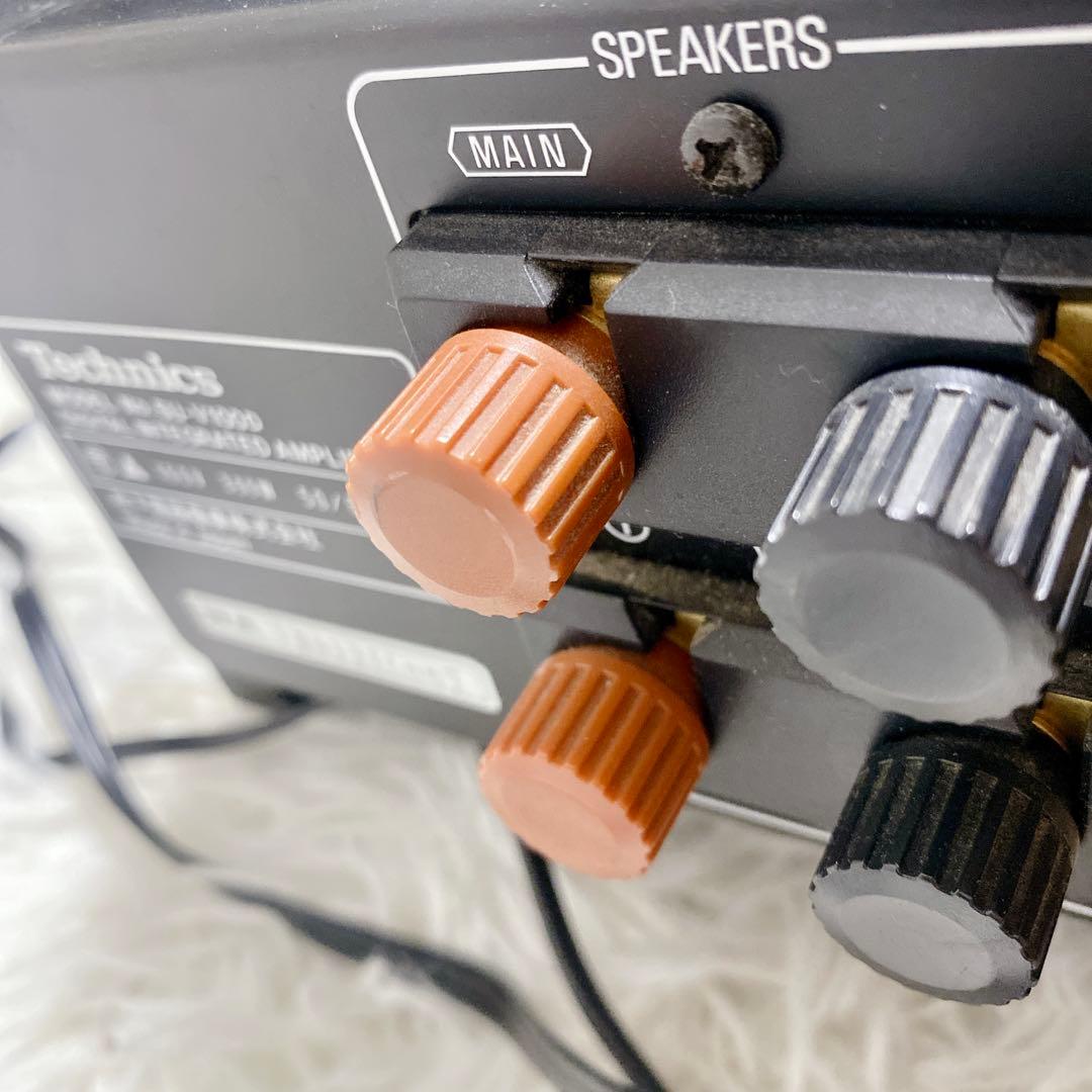 【希少モデル】 Technics SU-V100D プリメインアンプ 木目