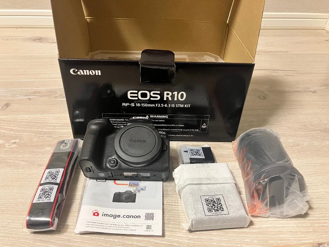 CanonキャノンミラーレスカメラEOS R10 レンズキット18-150mm