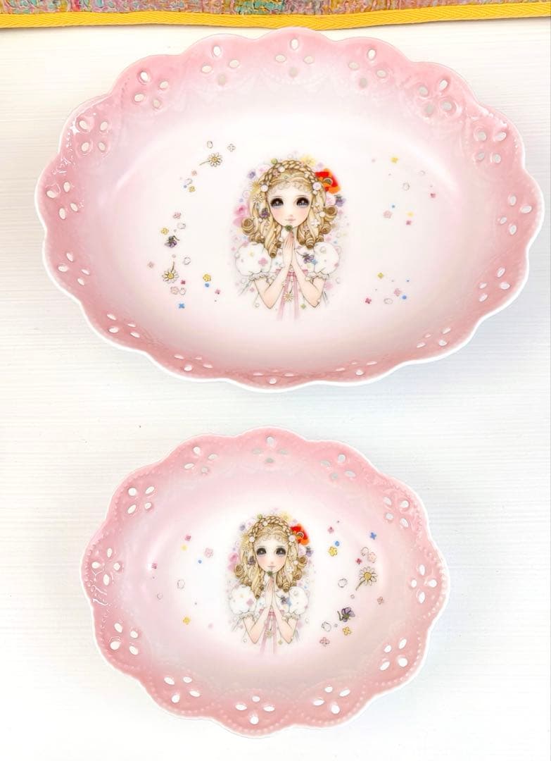 マコトクチュール 高橋真琴 陶器 時計 カップ 皿 鉢カバー アナスイ 8点