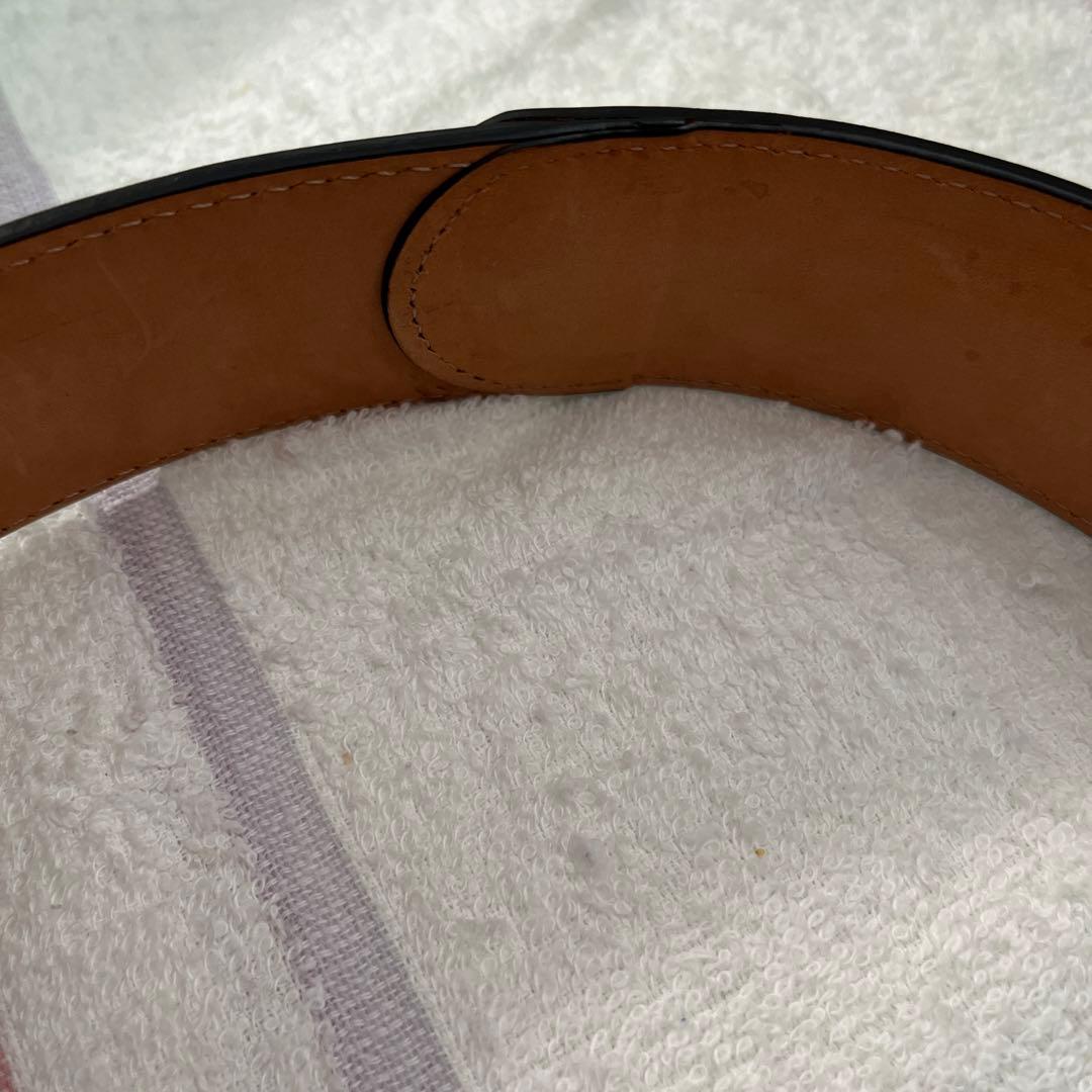 大幅お値下げです！ロエベ　 レディース 黒レザー ベルト