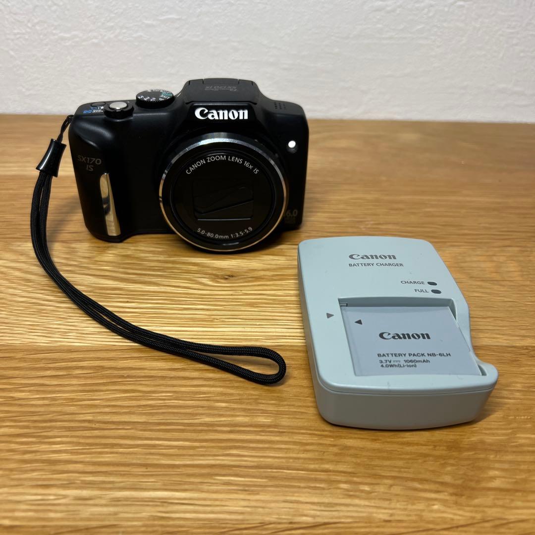 Canon PowerShot SX170 IS ブラック 美品