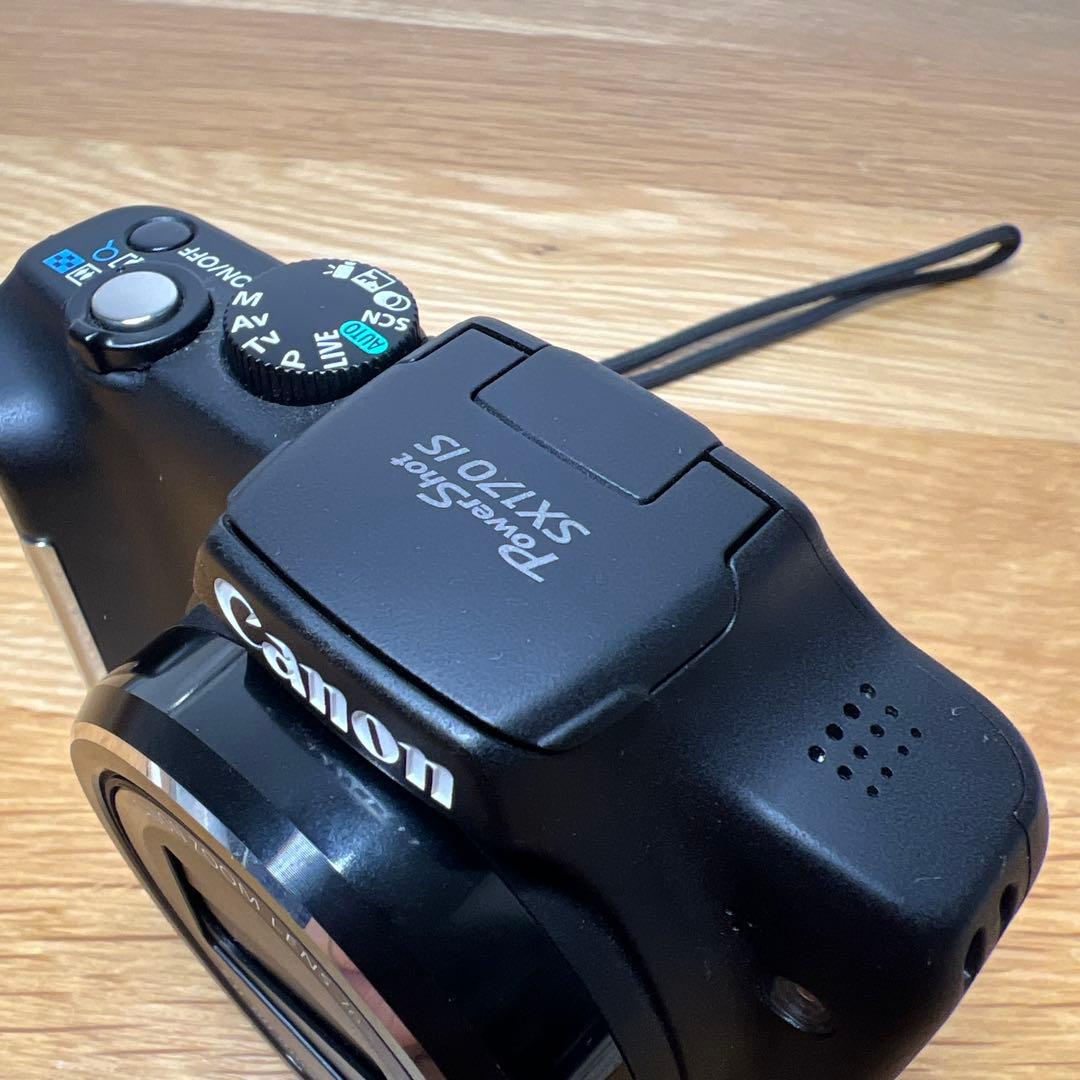 Canon PowerShot SX170 IS ブラック 美品