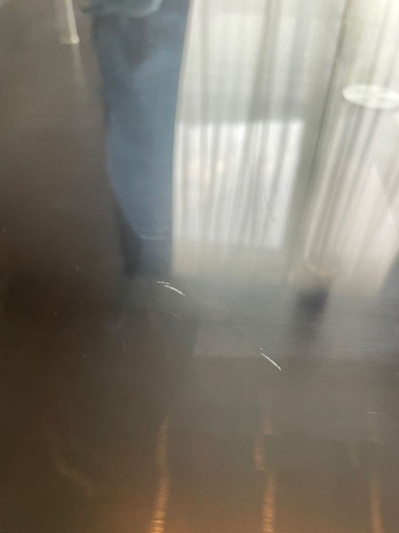 【年末値下げ】【送料込み】ニトリ　リビングガラステーブル