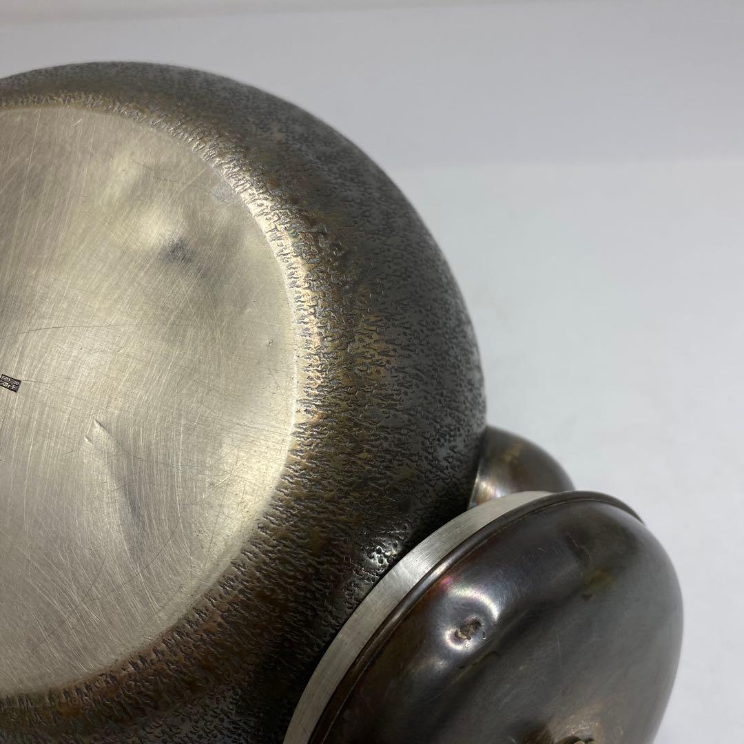 純銀刻印　銀瓶 402g トウオ　東さ7-0330☆2F