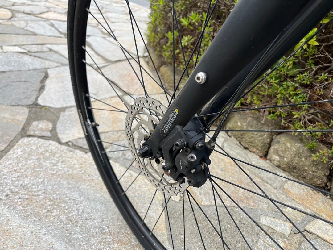 MERIDA 黒クロスバイク ass saver 3枚付き　手渡し北千住付近