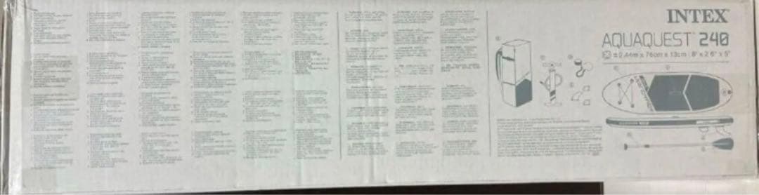 【新品】INTEX OTHER AQUA QUEST 240 YOUTH SUP